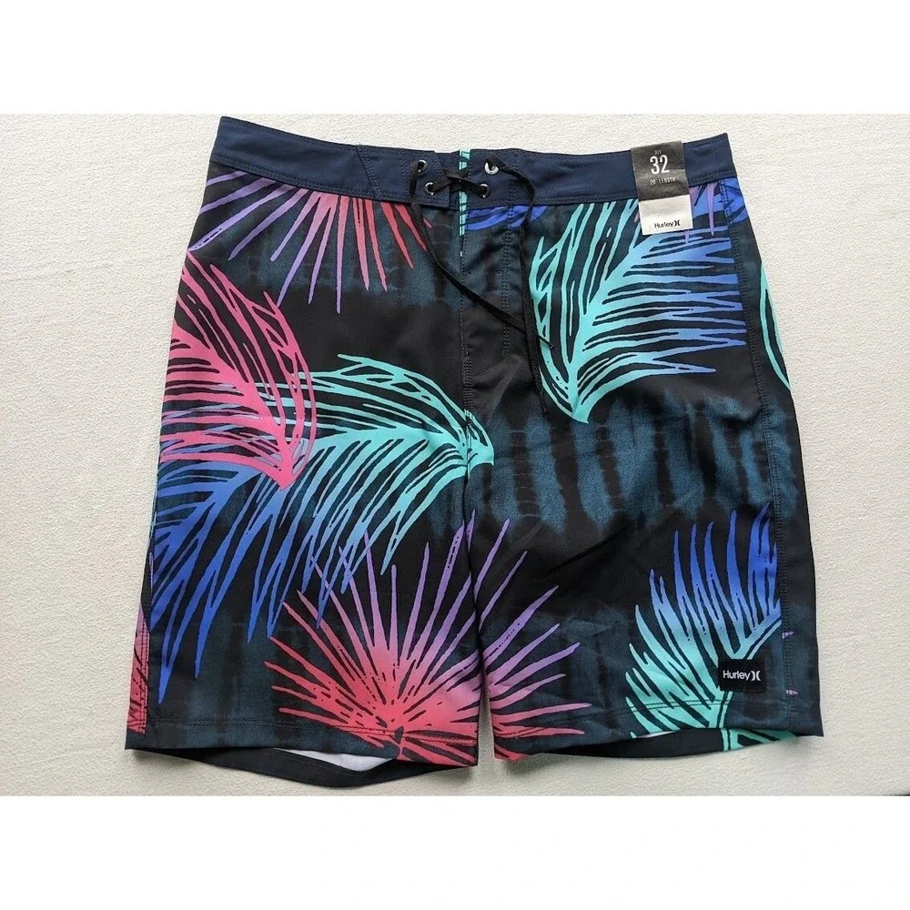 Hurley Boardshorts Men's Size 34 Hawaiian 20